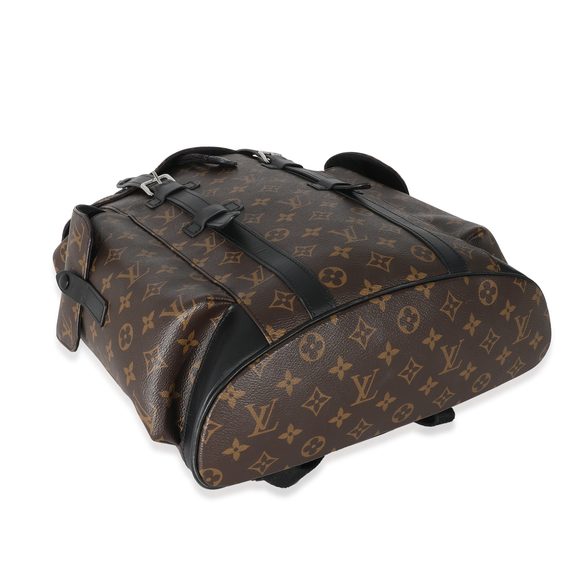Louis Vuitton Monogram Canvas Macassar Christopher Backpack - Picture 5 of 8